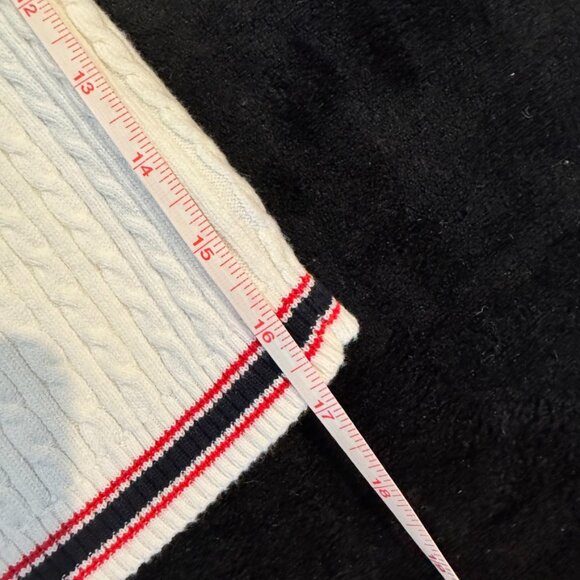 Lauren Ralph Lauren White Cardigan and Camisole Sweater Set - Picture 12 of 13